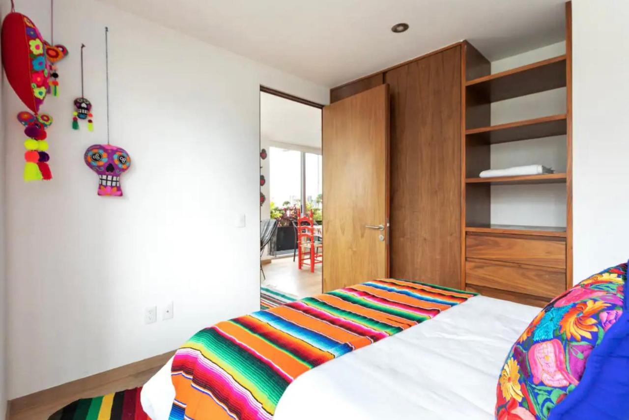 Departamento Mexicano En Polanco. Pool - Gym - Parking Mexico City Ngoại thất bức ảnh