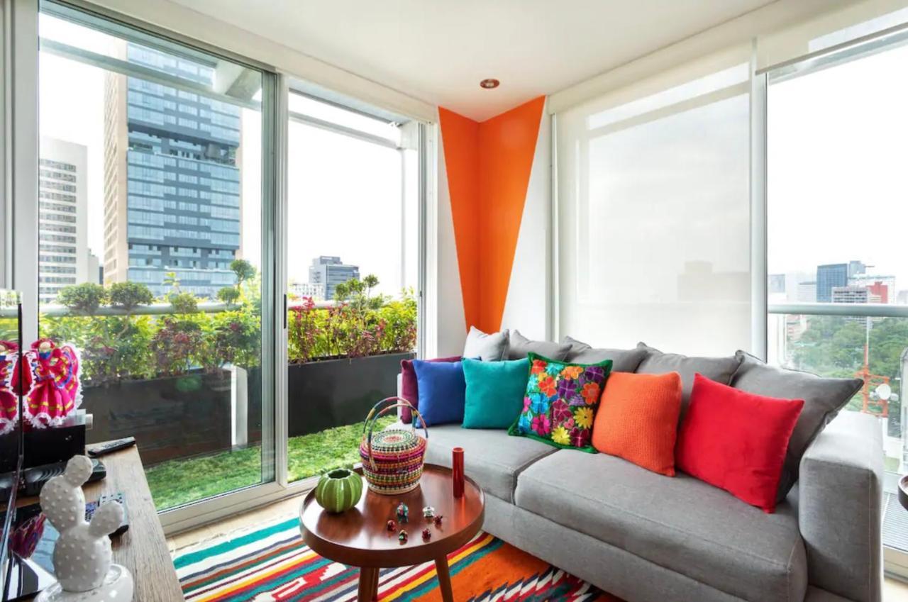 Departamento Mexicano En Polanco. Pool - Gym - Parking Mexico City Ngoại thất bức ảnh