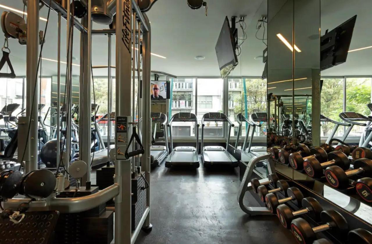Departamento Mexicano En Polanco. Pool - Gym - Parking Mexico City Ngoại thất bức ảnh