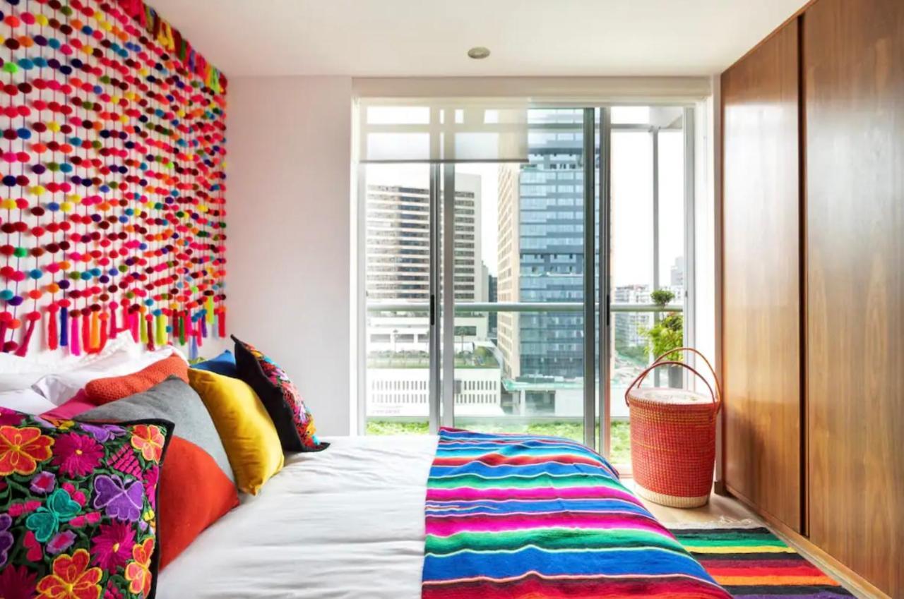Departamento Mexicano En Polanco. Pool - Gym - Parking Mexico City Ngoại thất bức ảnh